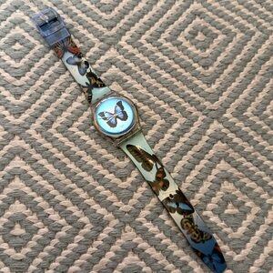 Vintage Butterfly Swatch watch